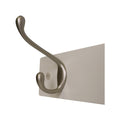 Adoored 6 Satin Chrome Hook Rack - White MDF - Elegant Design - Durable - SuperSaverAU - view 2