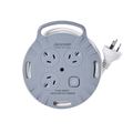 Jackson Rugged 3 Outlet 3m Extension Lead Reel, Indoor 240V 10A with On/Off Switch