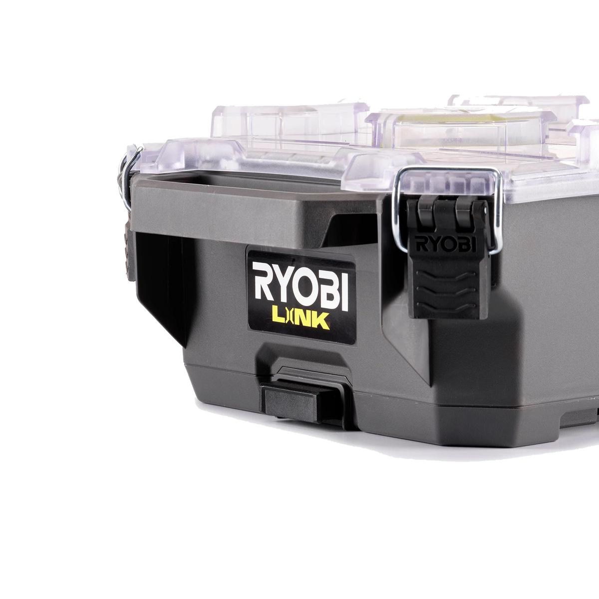 Ryobi Link Small Compact Parts Organiser - 267mm x 127mm x 508mm - IP65 Water Resistant - Detachable Bins - SuperSaverAU - view 4