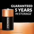 Duracell Coppertop D Alkaline Batteries 1.5V - 4 Pack