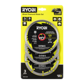 Ryobi 3 Piece Mixed Diamond Blade Set - 125mm - Durable Cutting Efficiency - SuperSaverAU - view 1