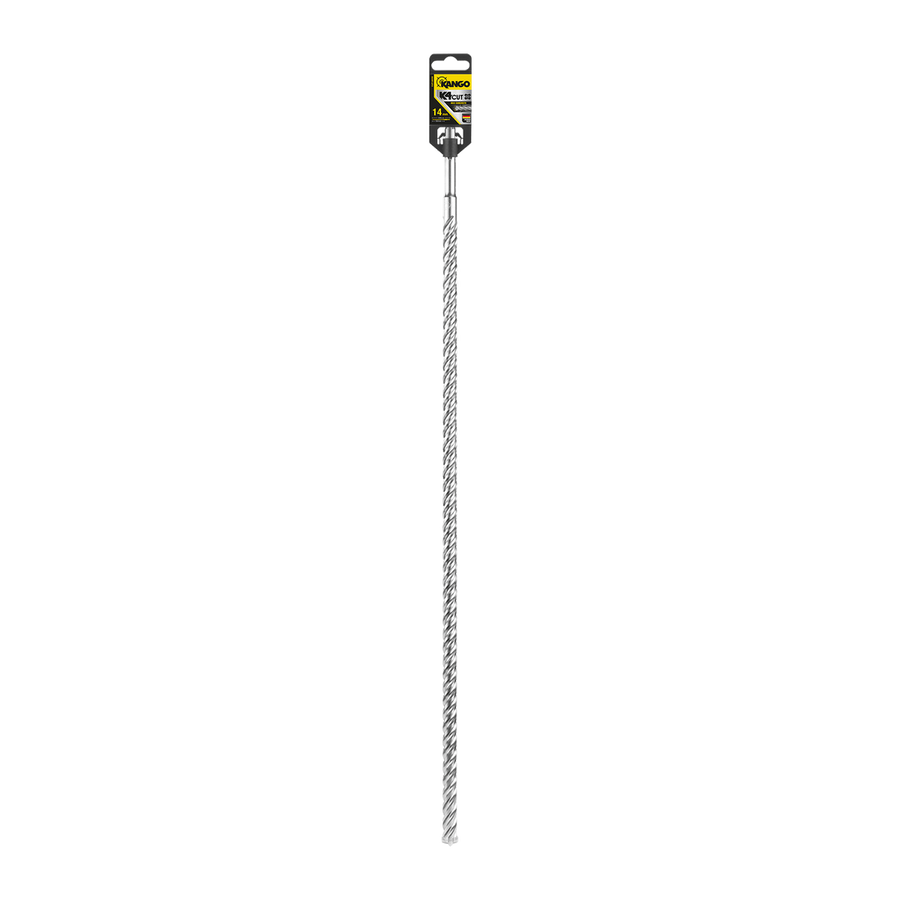 Kango SDS Plus Drill Bit - 14mm x 600mm - Steel - Low Vibration Performance - SuperSaverAU - view 1