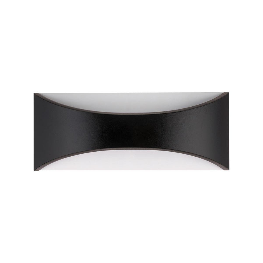 Arlec Black Marina CCT LED Exterior Wall Light - 8W - 250 Lumens - IP65 - SuperSaverAU - view 1