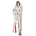 Trojan 250mm Locking Pliers - Chrome Vanadium Steel - Red and Black - SuperSaverAU - view 2