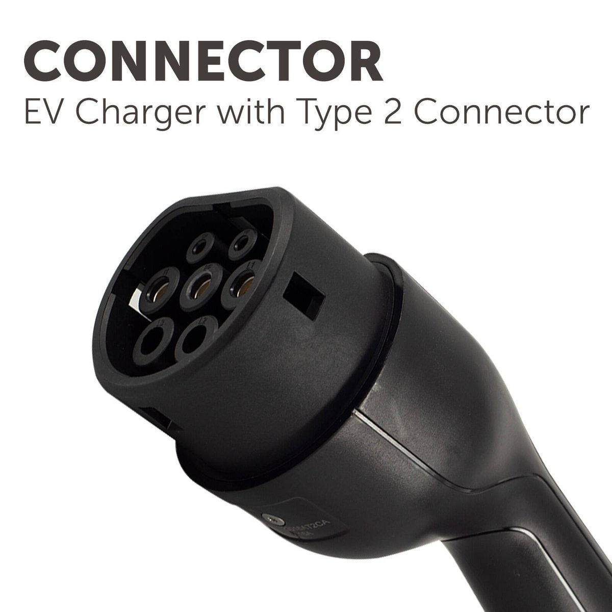 Arlec IP65 2.4kW Type 2 Connector EV Portable Charger 7m Cable - Black - SuperSaverAU - view 2