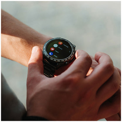 FutureGo Pro Smart Watch – Bluetooth Calling, 20-Day Battery, Black