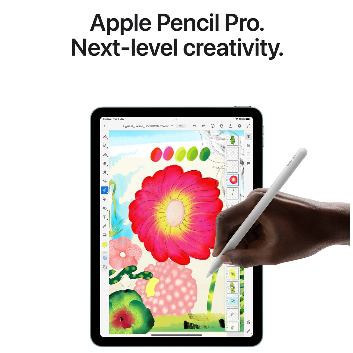 iPad Air 13 Inch Wi-Fi 512GB Purple M2