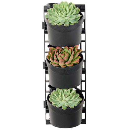 Maze TRI Vertical Garden With 4 Frames And 12 Pots