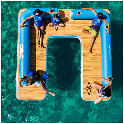 California Boat Company Inflatable Water Lounge 3.5M x 3.5M x 15.2cm