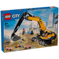 LEGO City Yellow Construction Excavator 60420 - SuperSaverAU - view 6