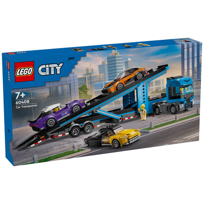 LEGO City Car Transporter Truck With Sports Cars 60408