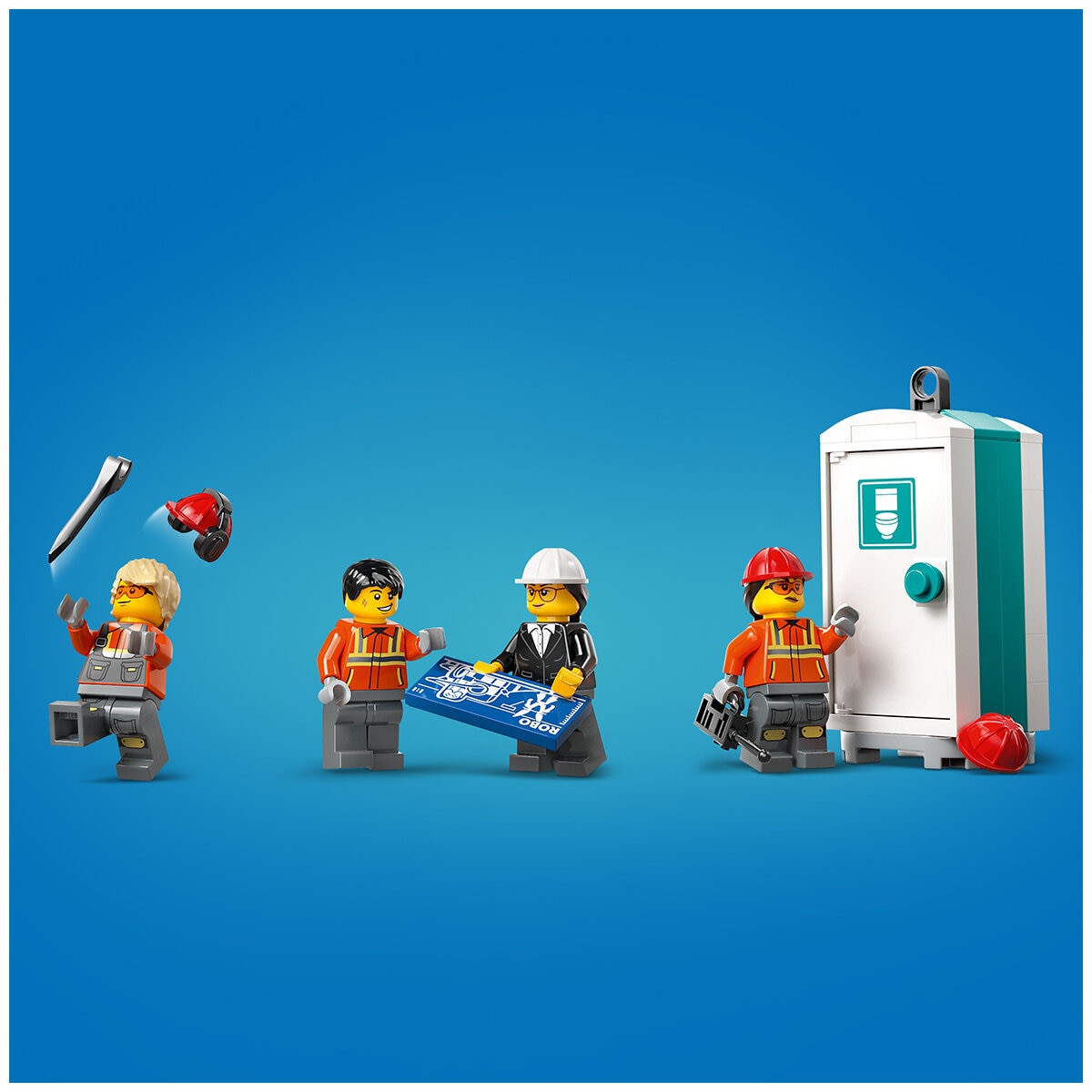 LEGO City Yellow Mobile Construction Crane 60409 - SuperSaverAU - view 3