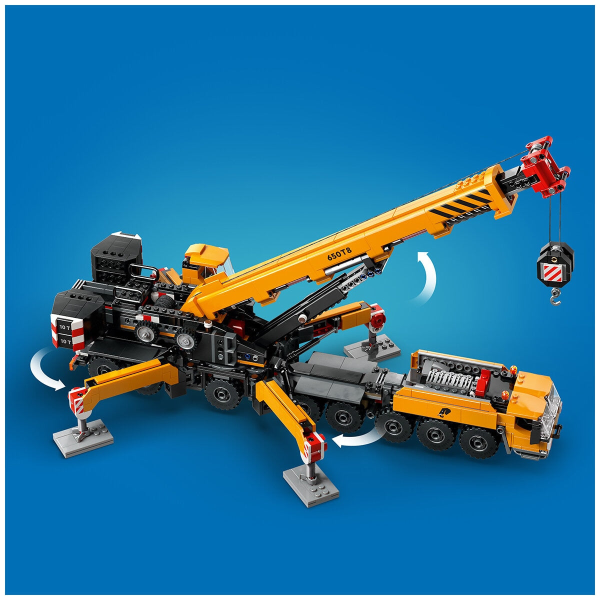 LEGO City Yellow Mobile Construction Crane 60409 - SuperSaverAU - view 4