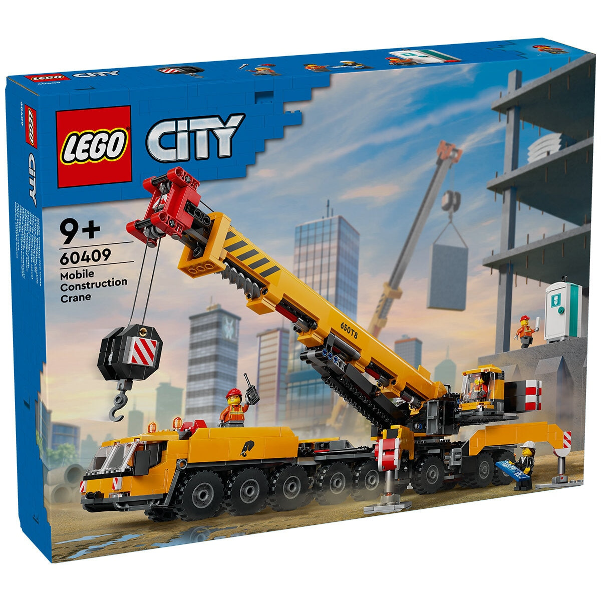LEGO City Yellow Mobile Construction Crane 60409 - SuperSaverAU - view 9