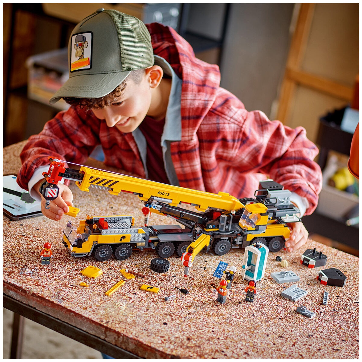 LEGO City Yellow Mobile Construction Crane 60409 - SuperSaverAU - view 8