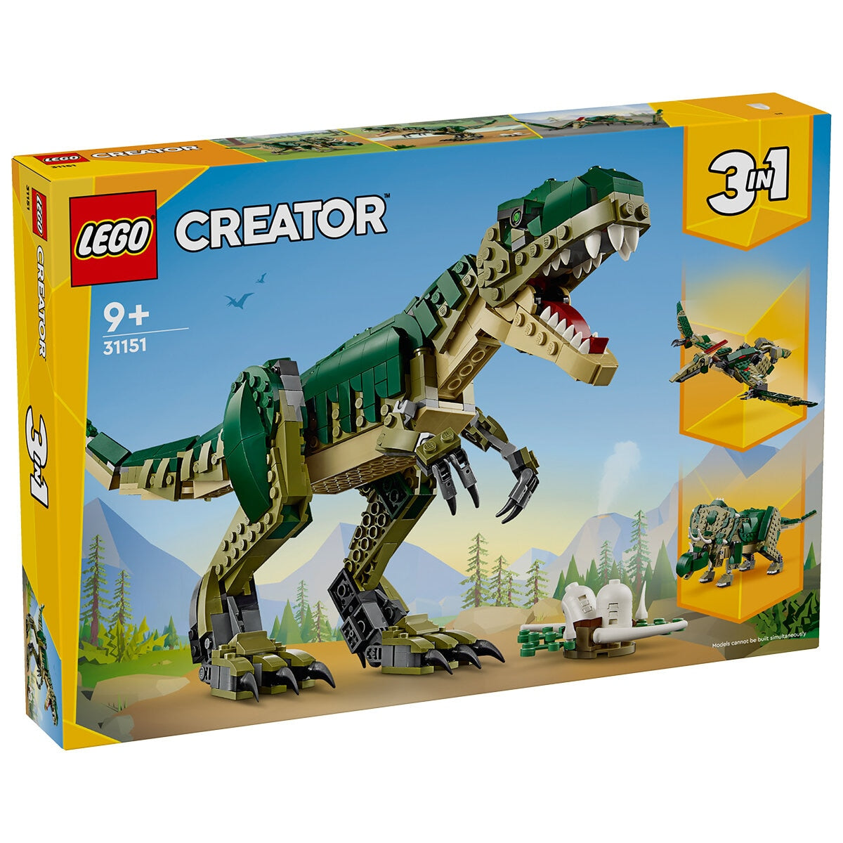 LEGO CREATOR 3 In 1 T. rex 31151