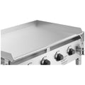 Beefeater Clubman 4 Burner Flat Top LPG BBQ - Stainless Steel - Quartz Start Ignition - BD16440