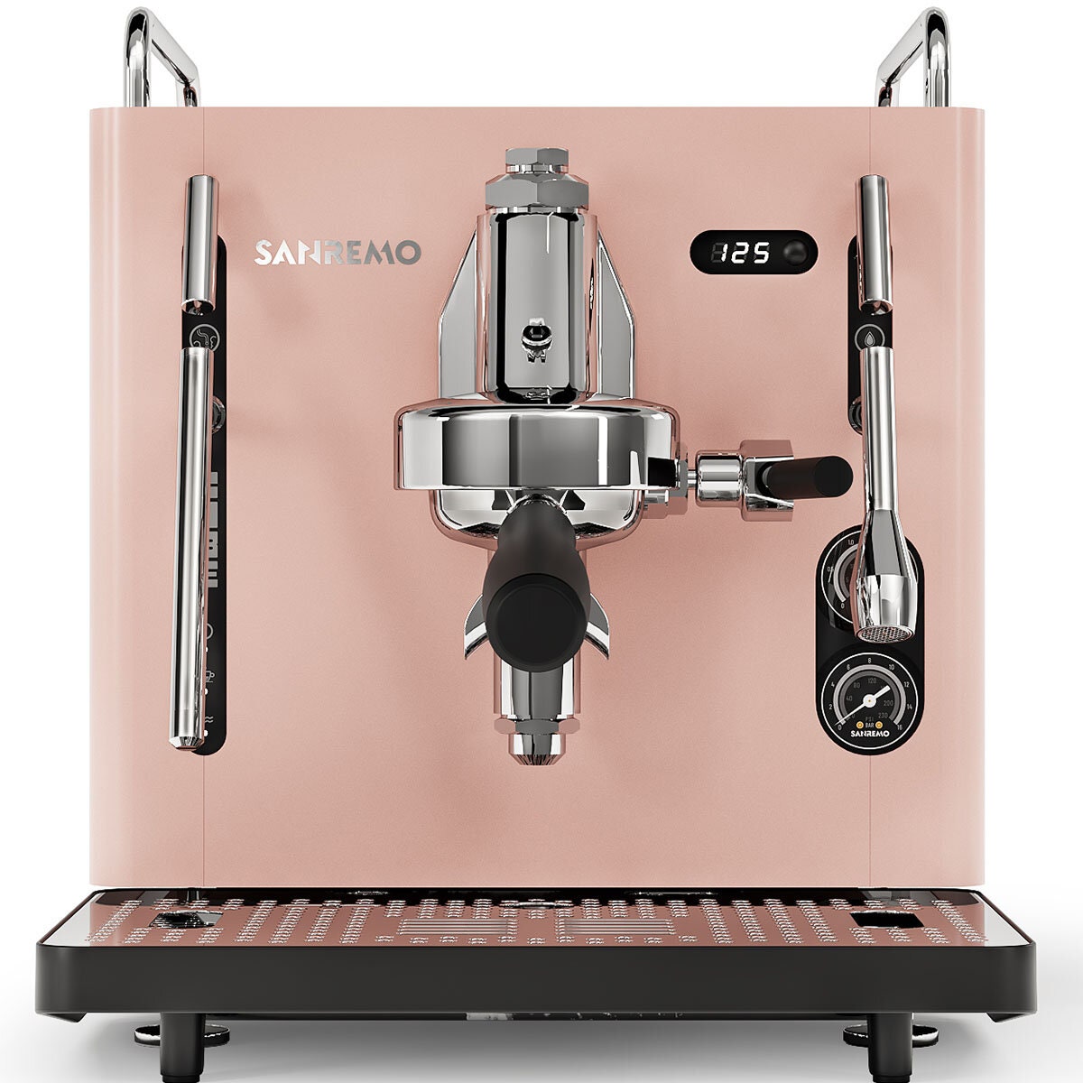 Sanremo Absolute Cube Manual Coffee Machine - E61 Group, 1.8L Tank, Pink Finish - SRPCB13A116L03