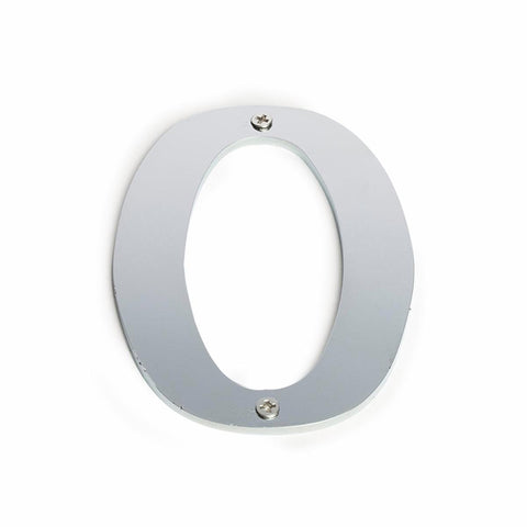 Sandleford Stainless Steel House Number 0 - 100mm - Brushed Finish - SuperSaverAU - view 1
