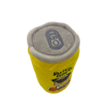 Baxter Bone Pup Squash Soda Can Pet Toy - Plush - 60mm x 140mm - Squeaker - SuperSaverAU - view 2