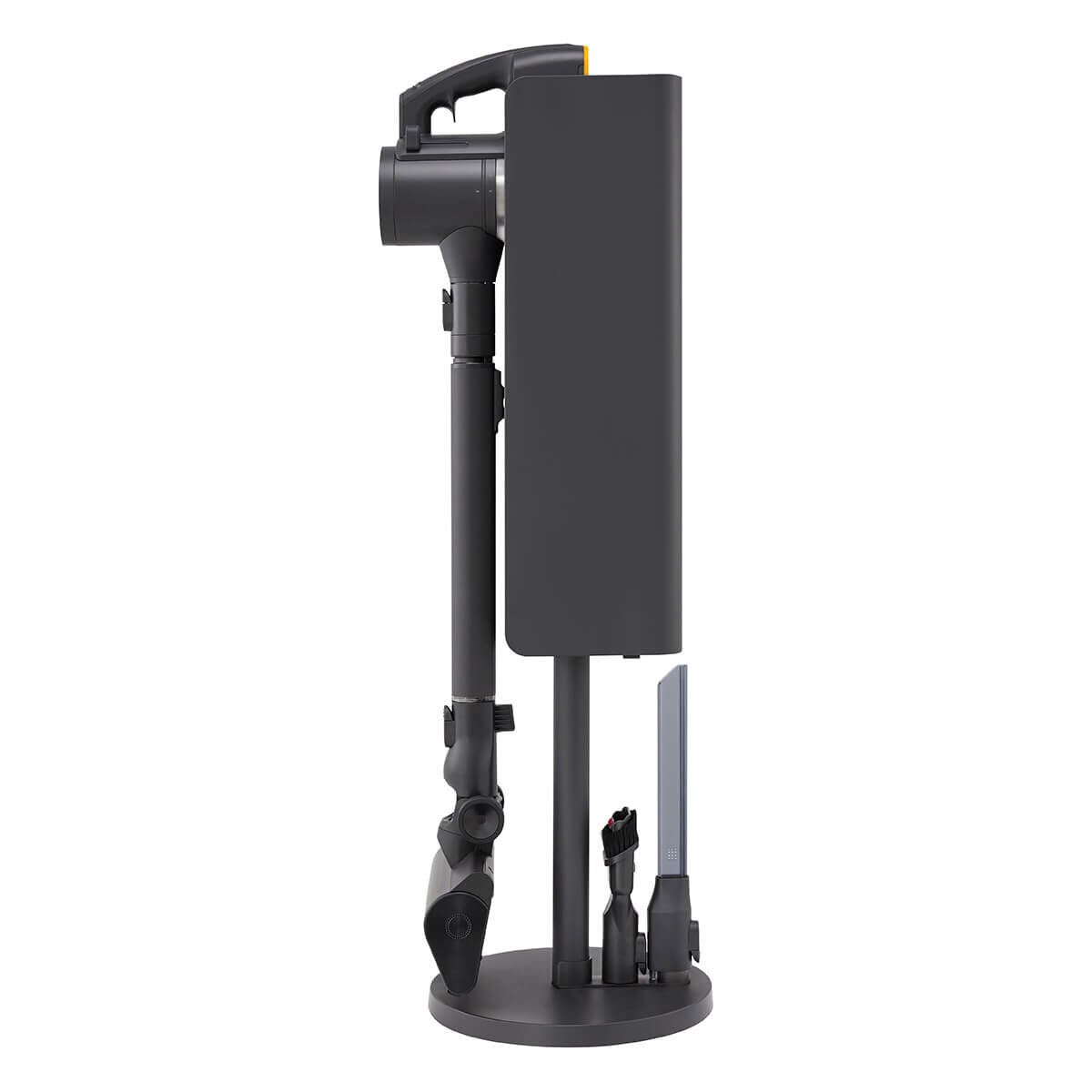 LG CordZero stick vacuum cleaner - 220W suction, auto-emptying tower, LED crevice tool, graphite - A9L-STORM