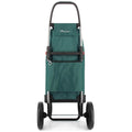 Rolser I-Max Urban Big Wheel Folding Trolley - Hook, 25kg Recommended Load, Green - R-IMX505-1076