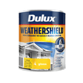 Dulux Weathershield 1L Bold Yellow Gloss Exterior Paint
