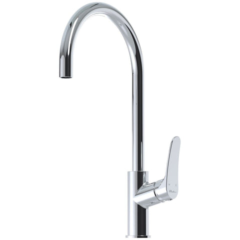 Oliveri Verona gooseneck mixer tap - chrome finish - lead free brass body - VA306500CR