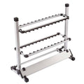24 Hole Aluminium Alloy Fishing Rod Rack with EVA Foam Padding - view 2