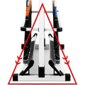 24 Hole Aluminium Alloy Fishing Rod Rack with EVA Foam Padding - view 4