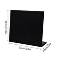 24 Hook Necklace Display Stand, Black Velvet Wooden Jewellery Organiser - view 3