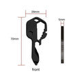 24-In-1 Key Shaped Multi-Tool with Bottle Opener and Ruler - Black - view 4