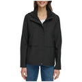 Calvin Klein Velboa Lined Lightweight Jacket Black Small - Water-Resistant, Windproof, Hooded - SuperSaverAU - view 1