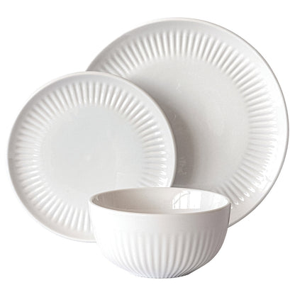 overandback Porcelain Dinnerware Set 12 Piece