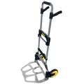Toolmaster Hand Truck Trolley – Heavy-Duty Folding Dolly Cart with Pneumatic Wheels for Easy Transport - SuperSaverAU - view 3
