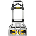 Toolmaster Hand Truck Trolley – Heavy-Duty Folding Dolly Cart with Pneumatic Wheels for Easy Transport - SuperSaverAU - view 1