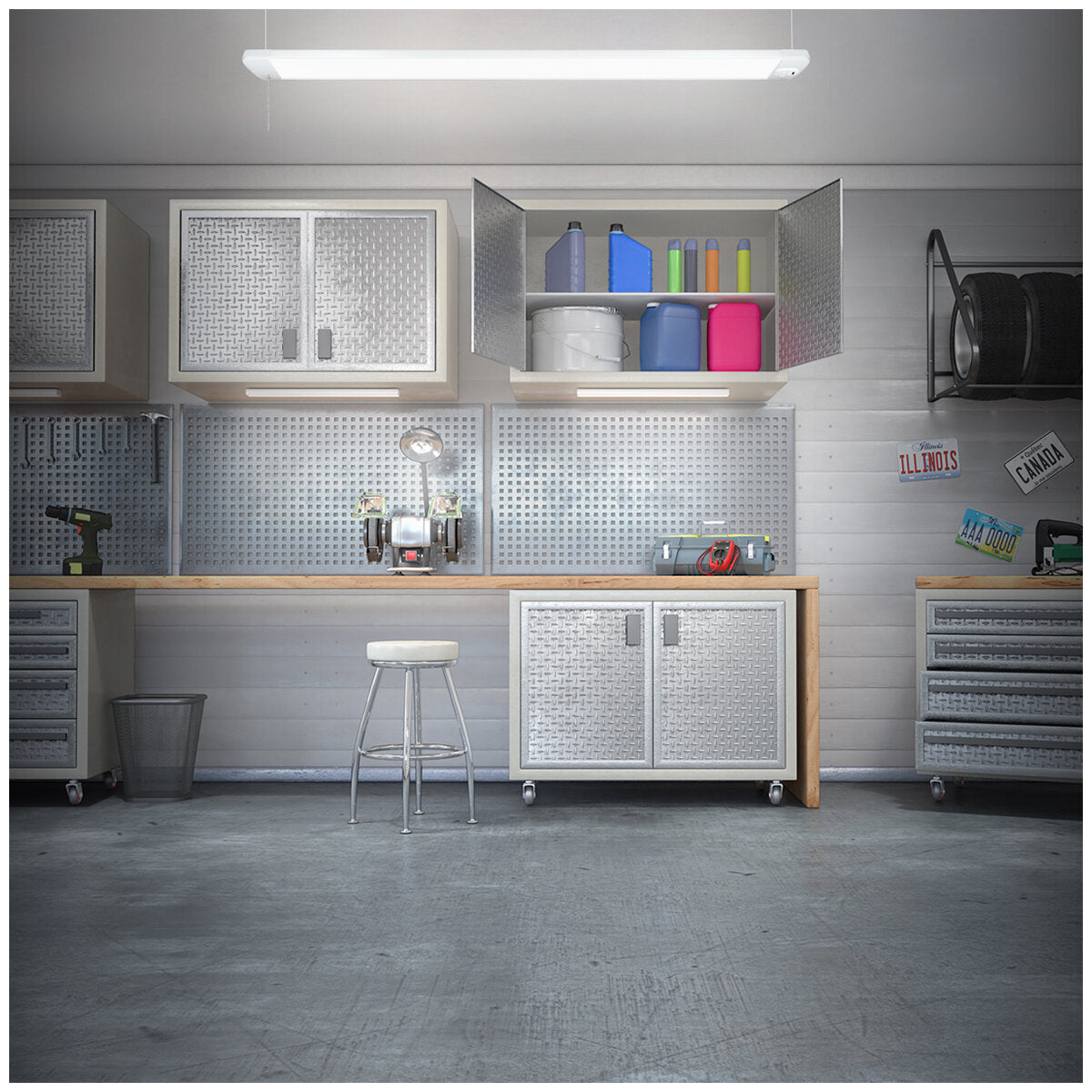 Feit Electric LED Utility Light With Motion Sensor