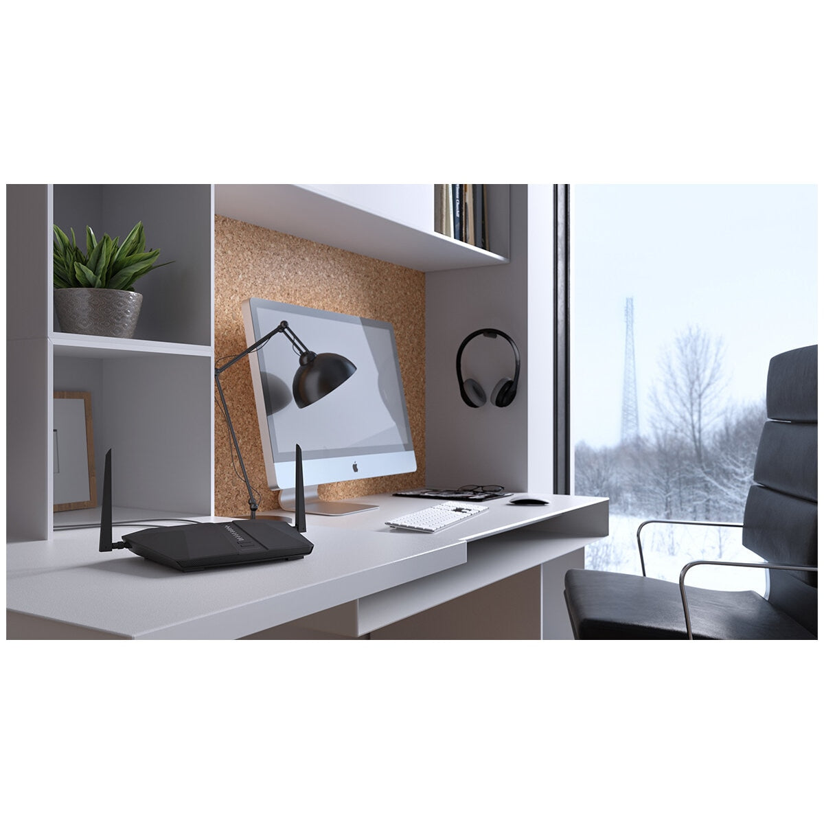NETGEAR Nighthawk AX1800 WiFi 6 LTE Router LAX20-100AUS - SuperSaverAU - view 5