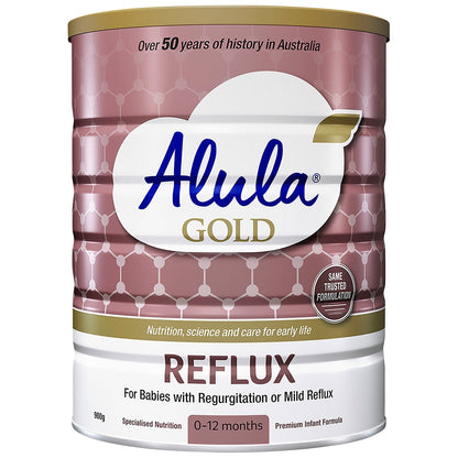 Alula Gold Reflux 0-12 Months 3 x 900g Baby Formula