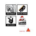 Davco Lanko 189 Bulk Fill Screed 5kg, Rapid Setting Cement Based, Grey