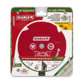 Diablo 184mm 4t Fibre Cement Circular Saw Blade - PCD Tipped - Red - Dust Reduction - SuperSaverAU - view 1