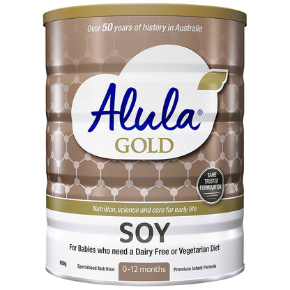 Alula Gold Soy 0-12 Months 3 x 900g