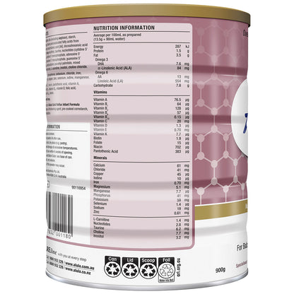 Alula Gold Reflux 0-12 Months 3 x 900g Baby Formula