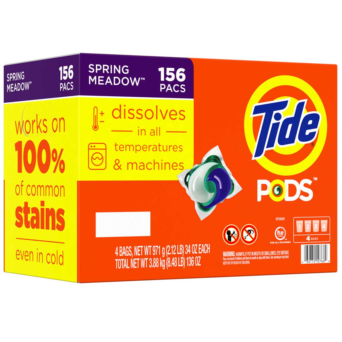 Tide PODS Spring Meadow 156 Count - SuperSaverAU - view 2