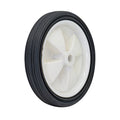 Move It 125mm Black Rubber Tyre With White Plastic Centre 30kg