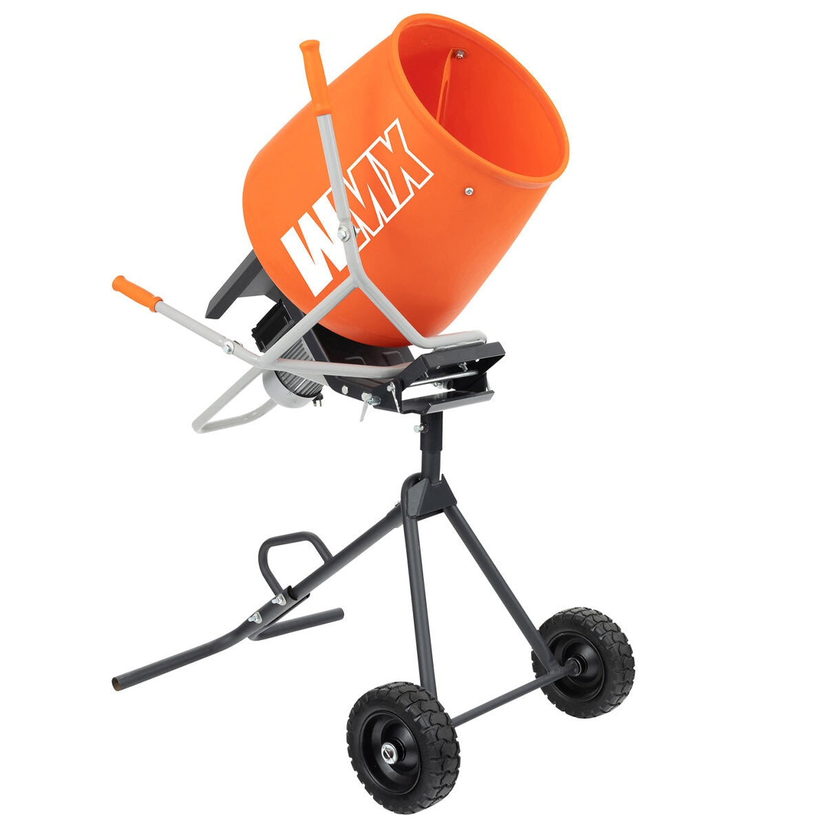Westmix WMX Electric Side Top Poly Drum Cement Mixer 65L - SuperSaverAU - view 2