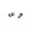Zenith M8 x 25mm Zinc Plated Hex Head Bolts and Nuts 25 Pack - Durable Fastening Solutions - SuperSaverAU - view 2