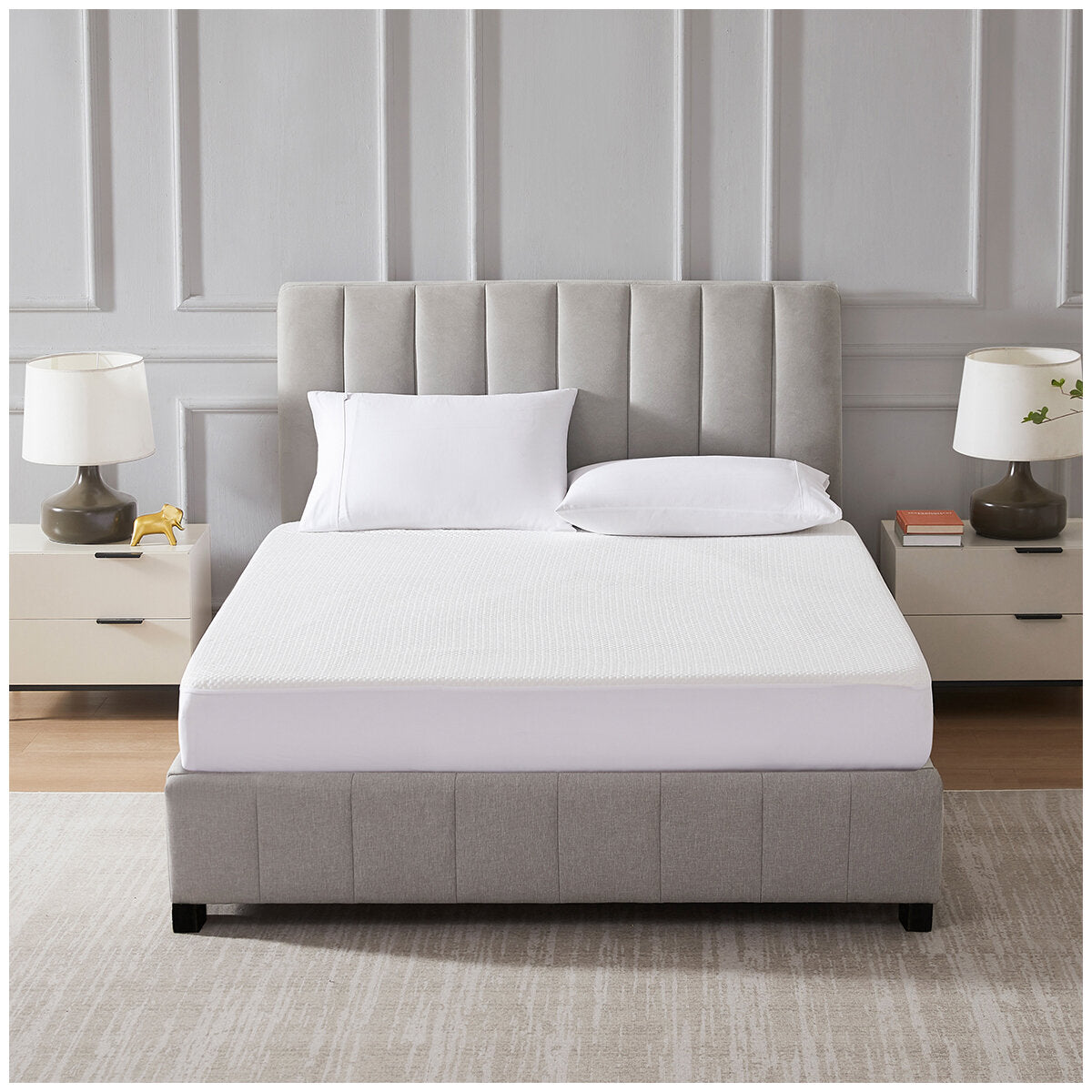 Tommy Bahama ComfortOne Mattress Protector Queen - Hypoallergenic, Waterproof, Cooling - SuperSaverAU - view 1