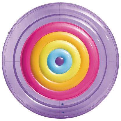 Intex Rainbow Fiesta Island Pool Float 2.01M x 24cm
