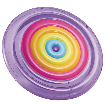 Intex Rainbow Fiesta Island Pool Float 2.01M x 24cm
